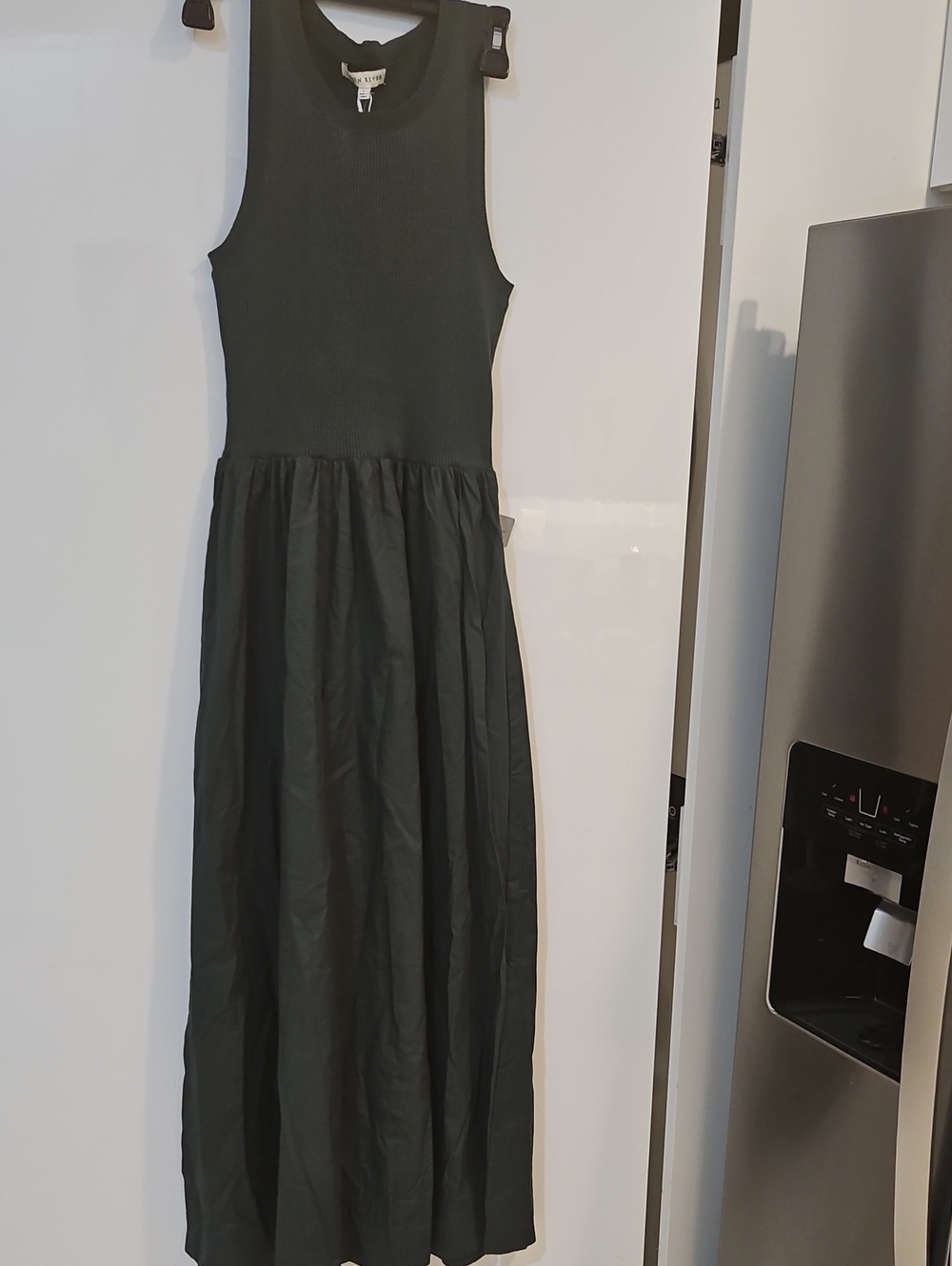 Moon River Mixed Media Dress
